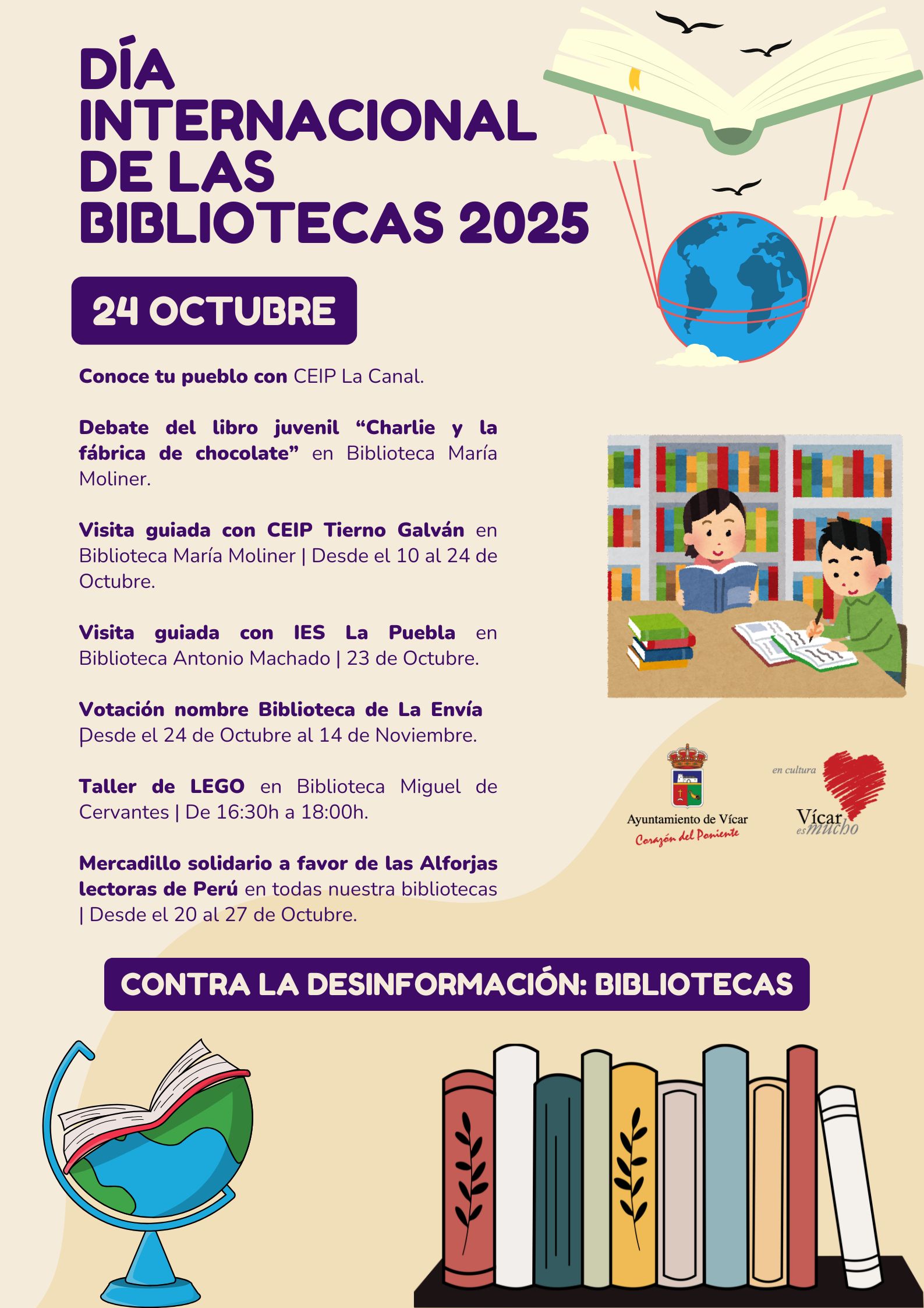 BIBLIOTECAS - Actividades